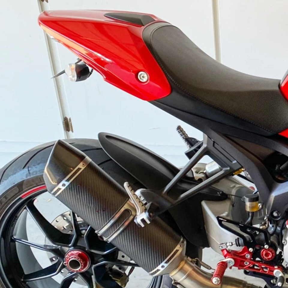 Guardabarros trasero abrazador de rueda para Ducati Hypermotard, Hyperstrada, Monster Foto 3 de 4