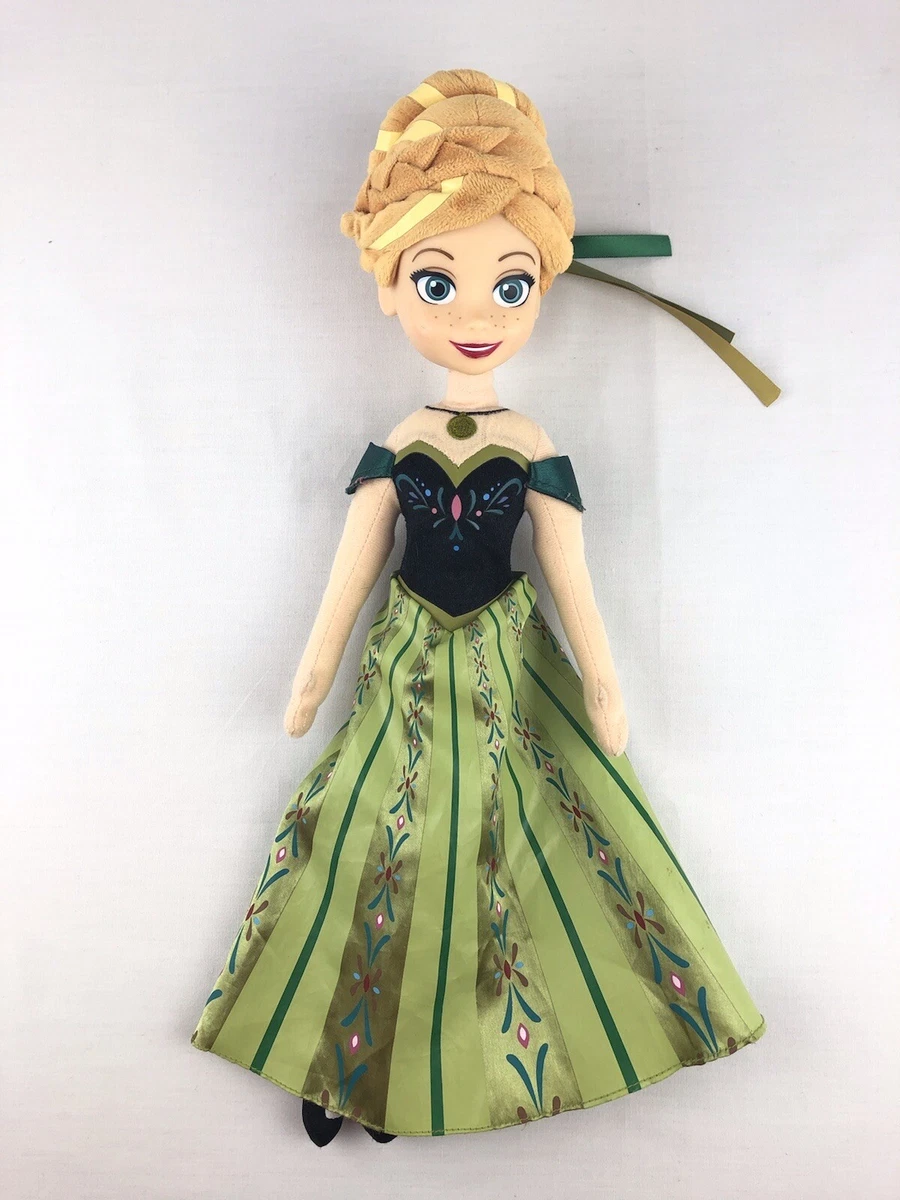 anna from frozen green dress