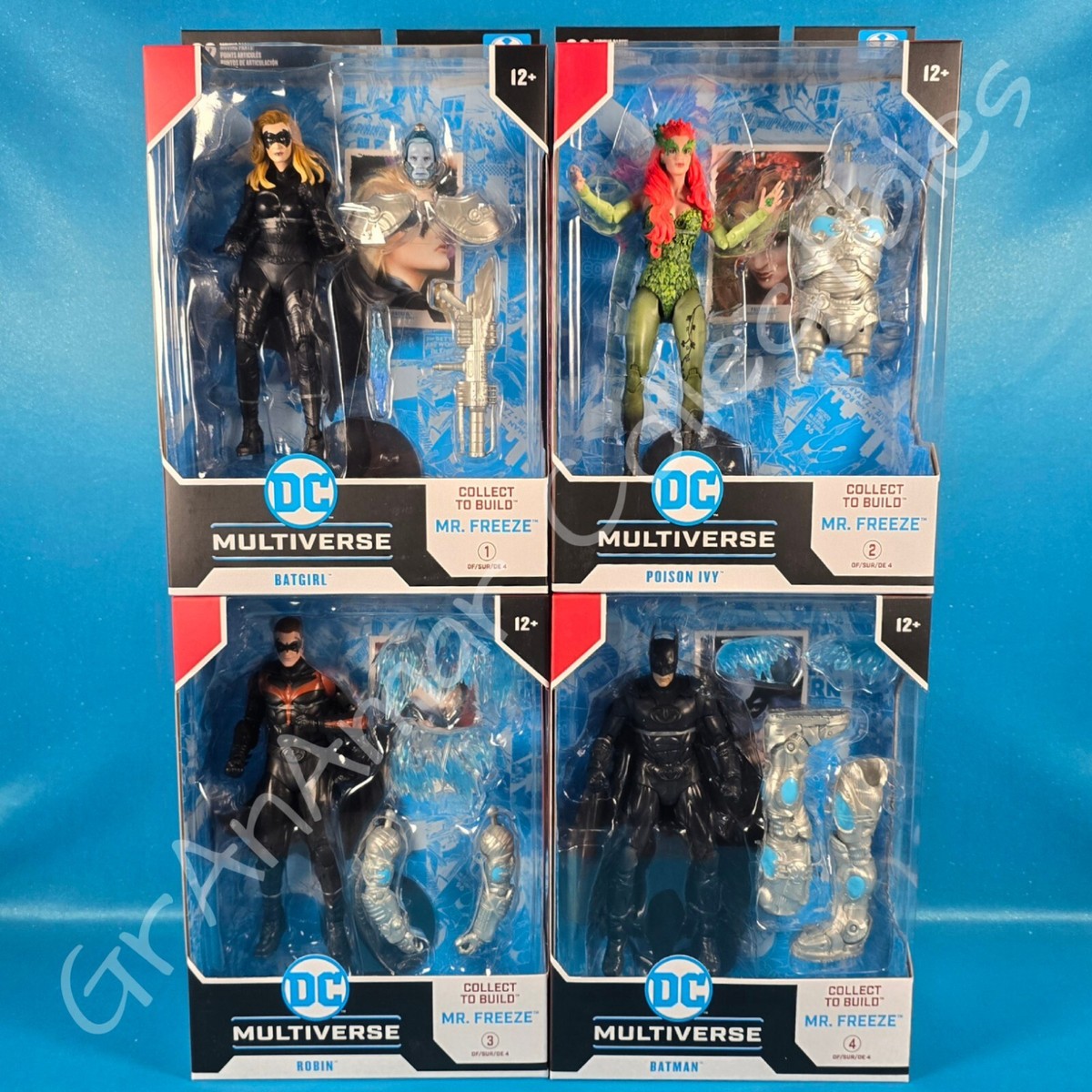 Batman & Robin Mr. Freeze 2体セット McFarlane Poison Ivy Batgirl Clooney Batman & Robin BAF Mr