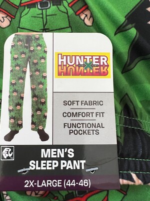 パンツ GON HUNTER x HUNTER Gon Men's Size 2XL Anime Lounge Sleep Pants