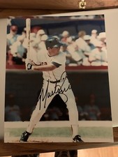 Marty Barrett autographed RED SOX baseball photograph