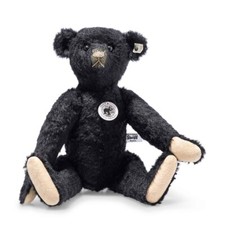 Steiff Ean 403453 schwarzer Teddybär Replik 1908 Bruno Mohair LTD ED