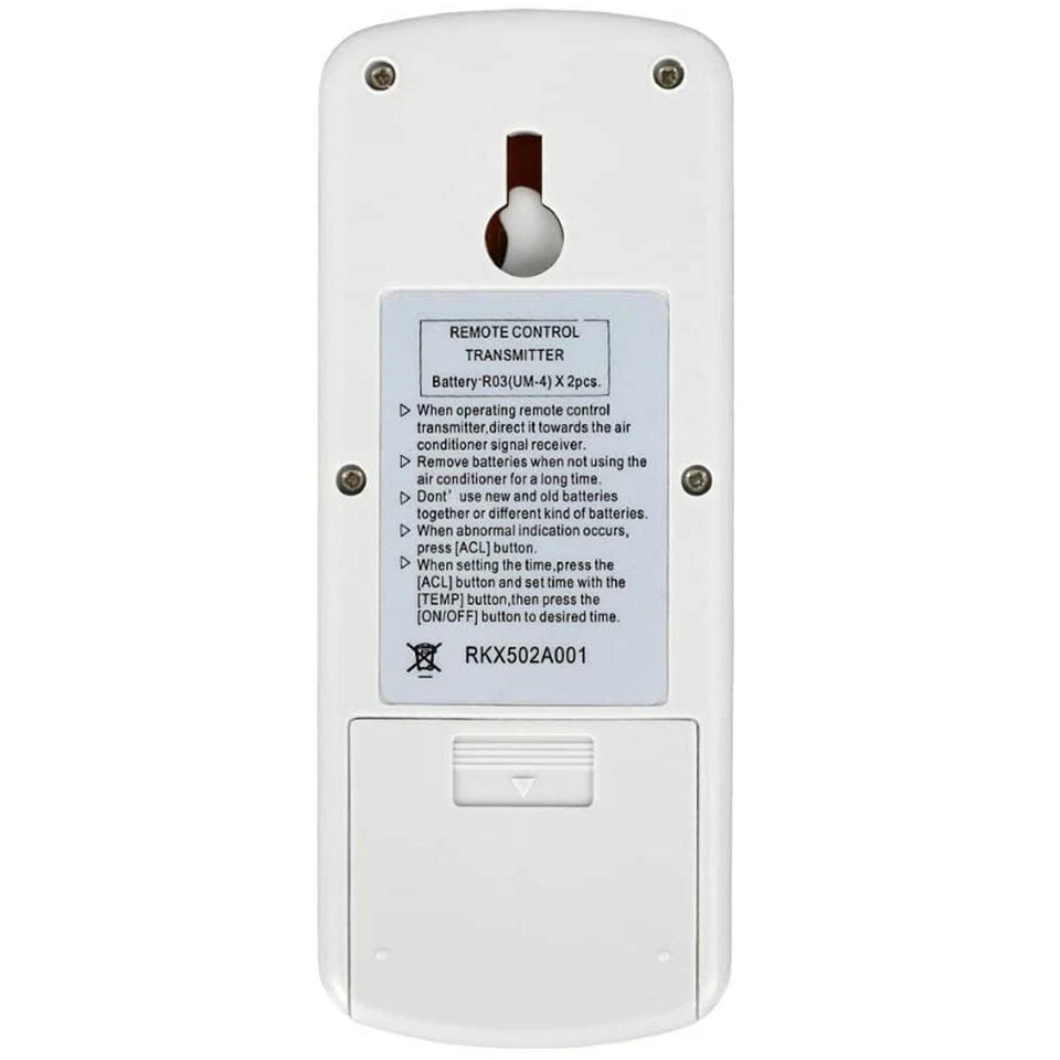 Новый RKX502A001 для Mitsubishi AC A/C LCD пульт дистанционного управления RKX502A001C RKX502A001B - Изображение 2 из 4