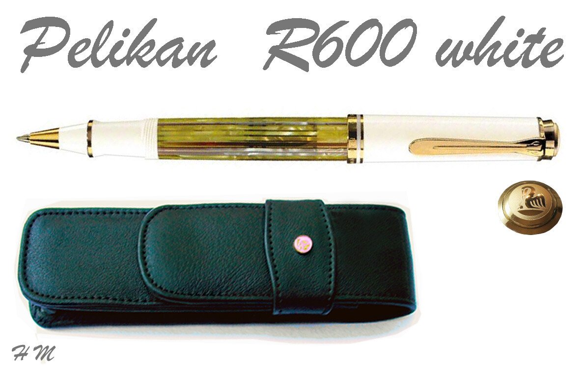 Pelikan R800 Vs R600 PELIKAN R 600 /R600 SOUVERAN NEW Rollerball P. WHITE/TORTOISE fits K ...