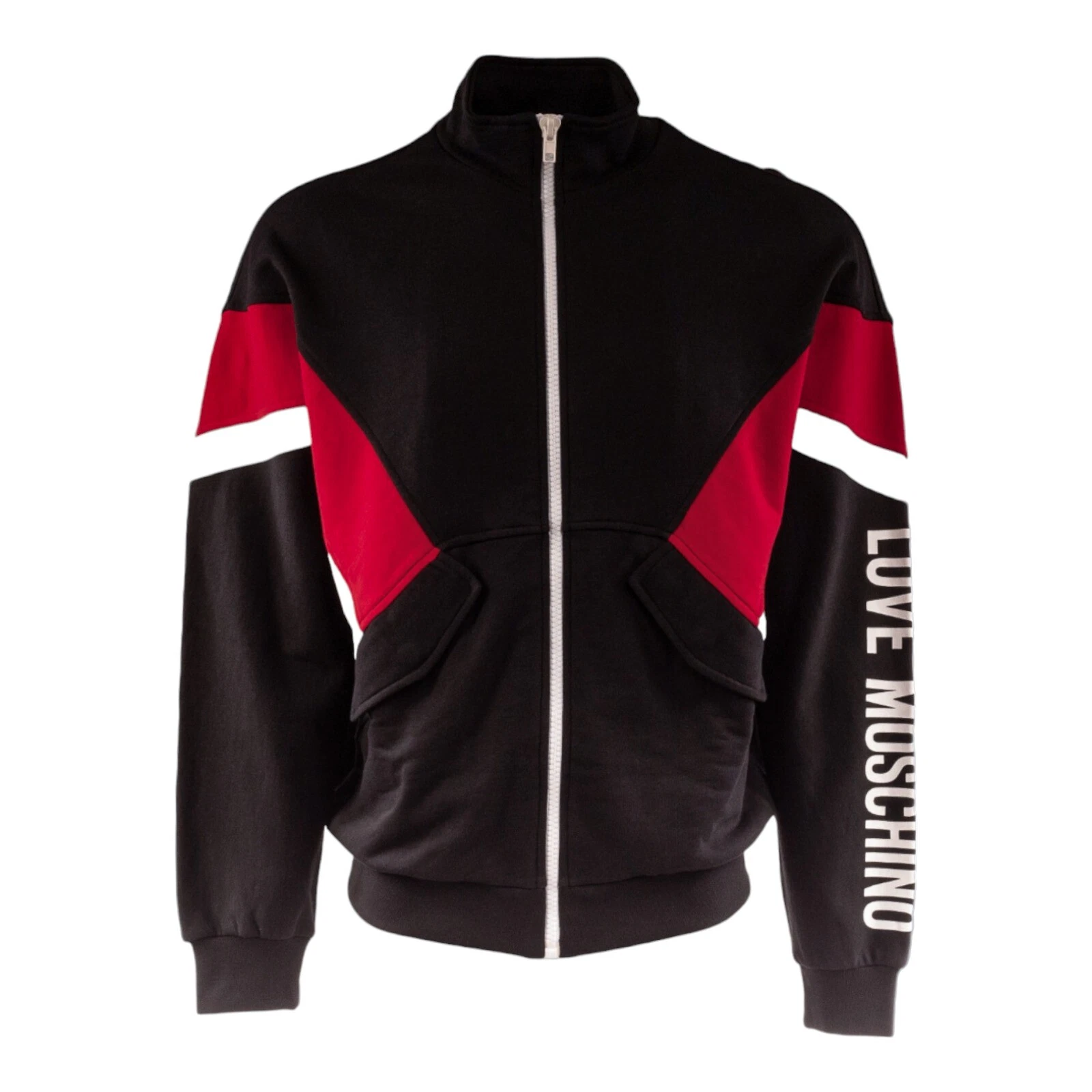 Love Moschino Giacca Uomo Track M 3 137 02 Nero NUOVISSIMA CON ETICHETTA