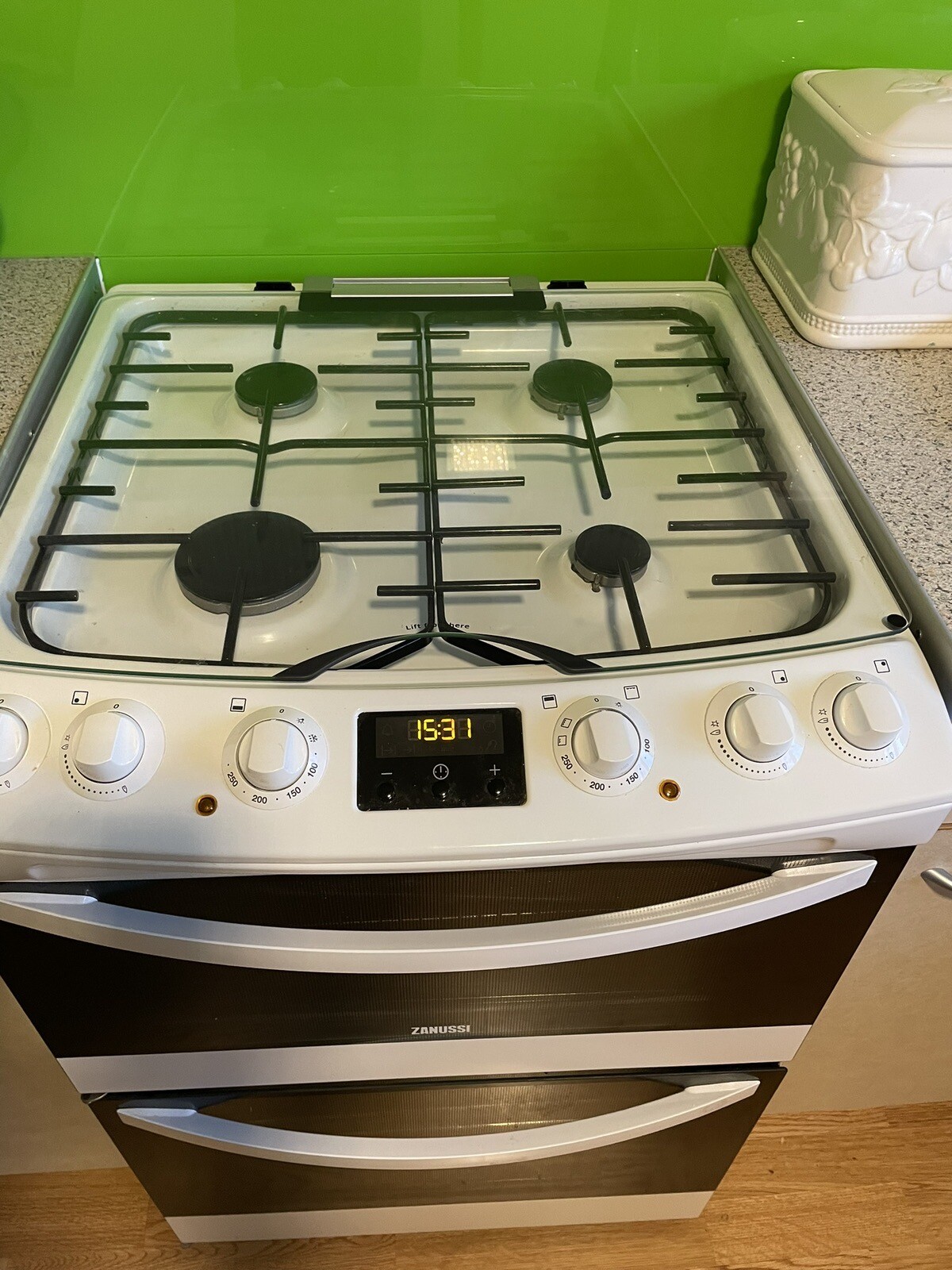 Zanussi Freestanding Dual Fuel Double Oven eBay