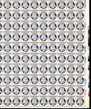 US 1768, 1978 15c CHRISTMAS (MADONNA & CHILD), $15.00 PANE OF 100, MNH (US3314)