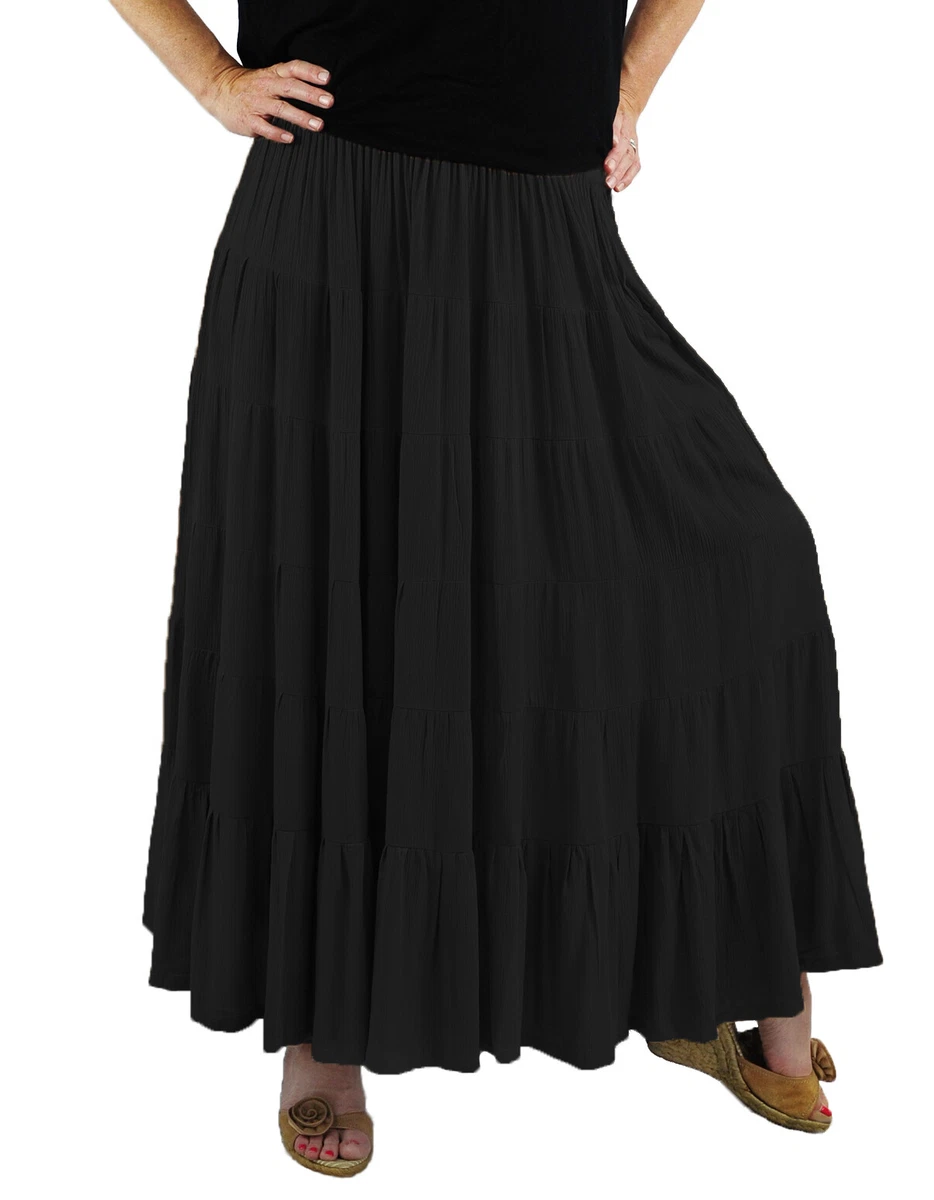 Plus size top rayon skirts
