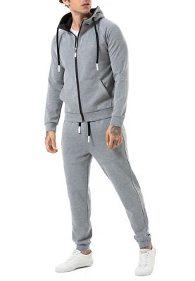 Redbridge Herren Jogginganzug Sweat Suit Set Sweatjacke Kapuzenpullover Hose - Bild 1 von 4
