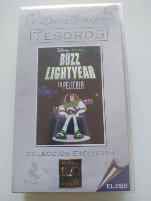Buzz Lightyear La Film WALT DISNEY 2001 - VHS Kassette Tape Spanisch Neu T2