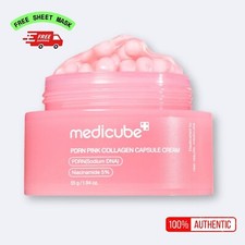 Medicube PDRN Pink Collagen Capsule Cream 55g   Glow Boosting Moisturizer