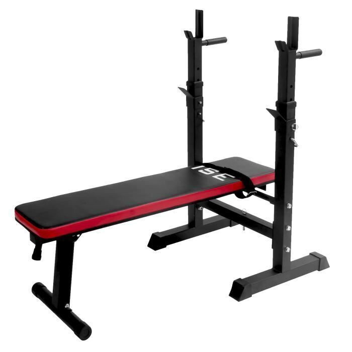 Banc de musculation compact pour s'entrainer a la maison dans son salon