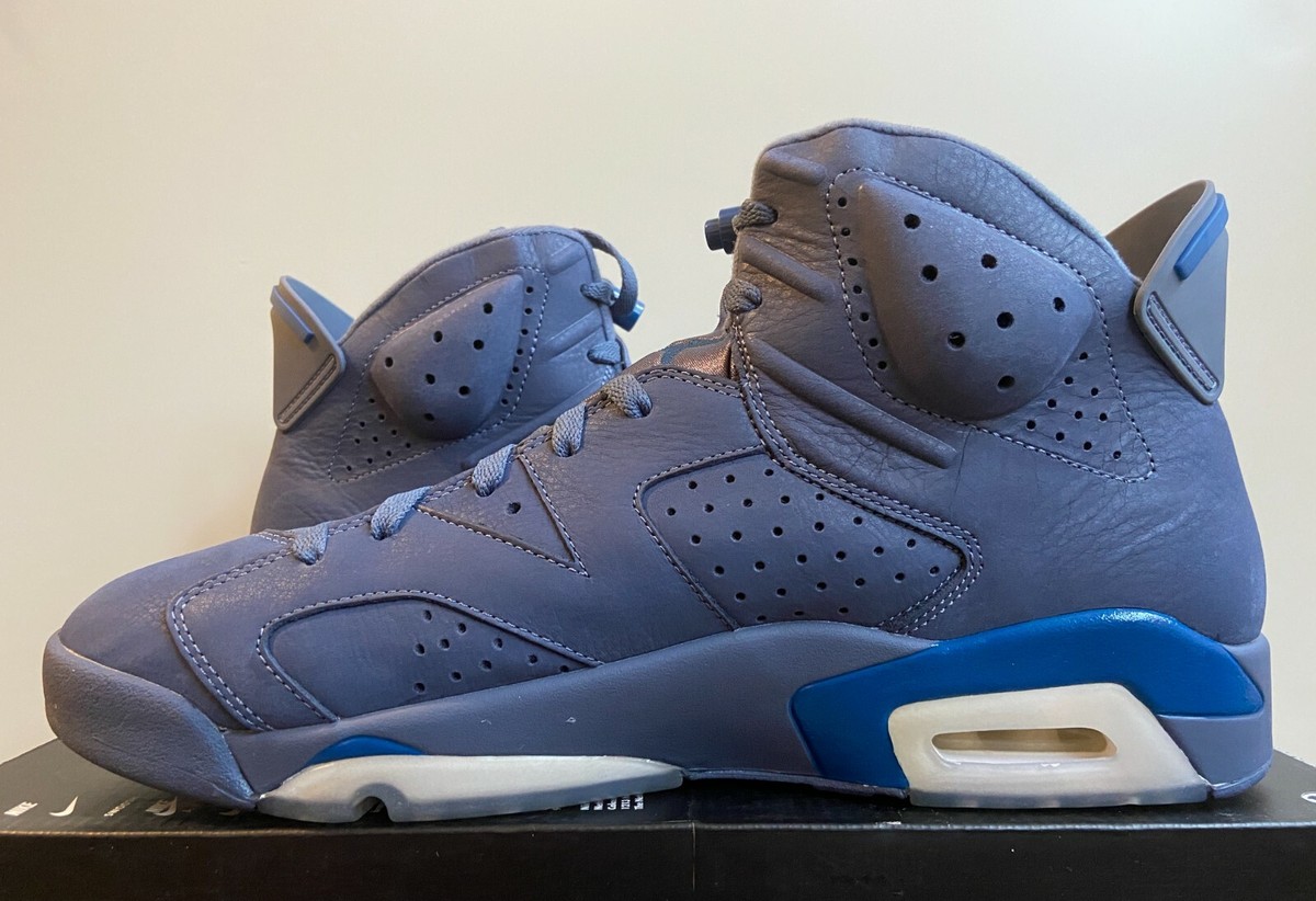 Nike Air Jordan 6 Retro Men's Sz 12.5 Diffused Blue 2018 384664