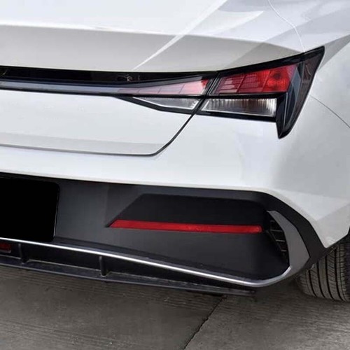 Sliver Right Rear Lower Bumper Corner Cover Trim For Hyundai Elantra 2023-2024 - Foto 2 di 8