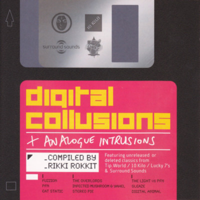 Rikki Rokkit - Digital Collusions + Analogue Intrusions TECHNO TRANCE GOA CD
