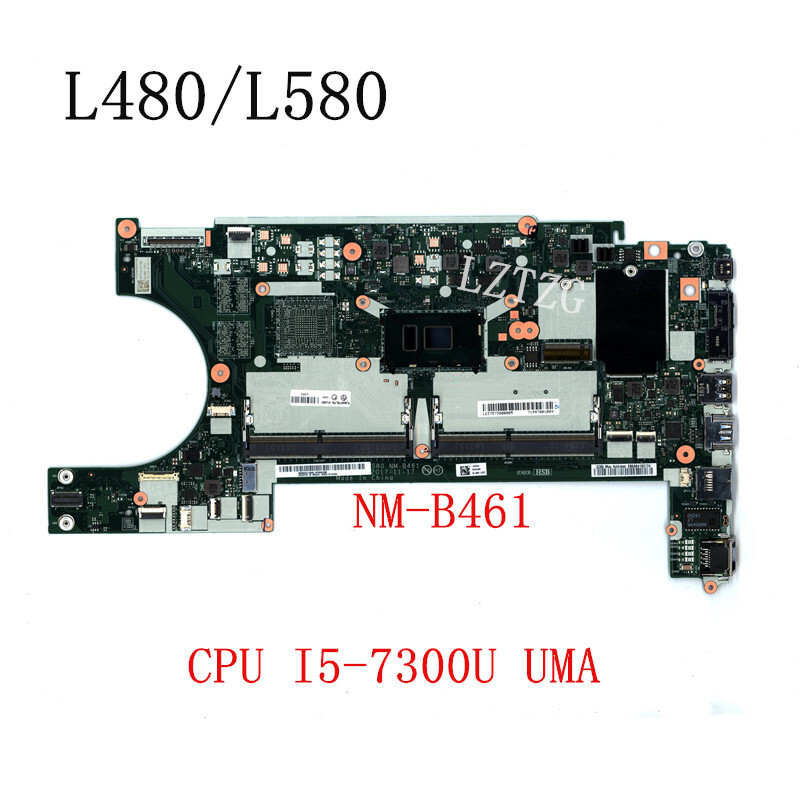 NM-B461 For Lenovo Thinkpad L480 Laptop Motherboard CPU I5-7300U