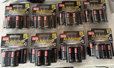 New 32-pack lot Do it Best C Alkaline Battery 814695 Batteries Exp 2027 & 2030