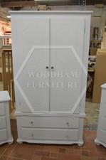 HANDMADE MANHATTAN GENTS DOUBLE WARDROBE, MANY COLOURS AVAILABLE (NOT FLATPACKED