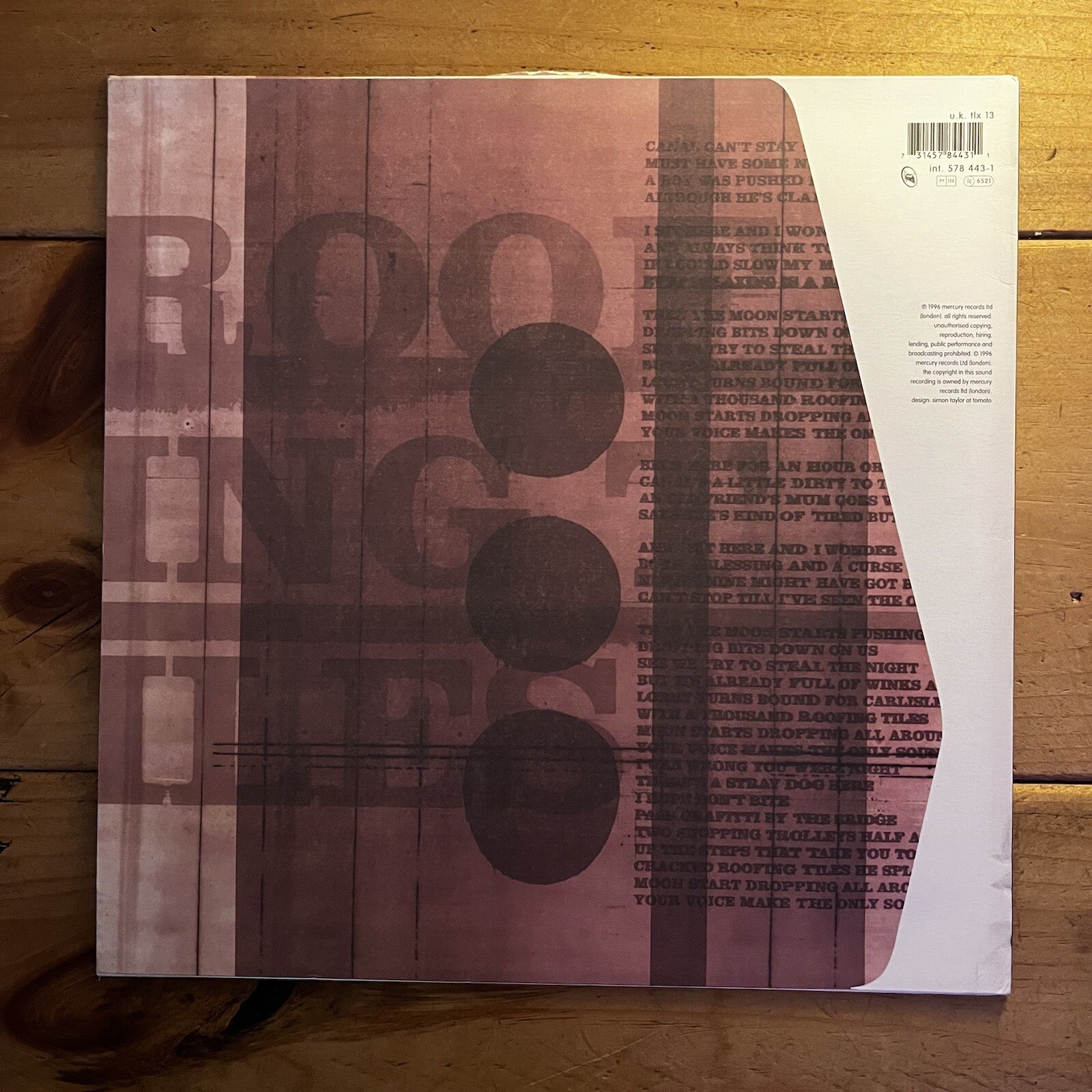 GALLIANO / ROOFING TILES ORIGINAL 12” VINYL eBay