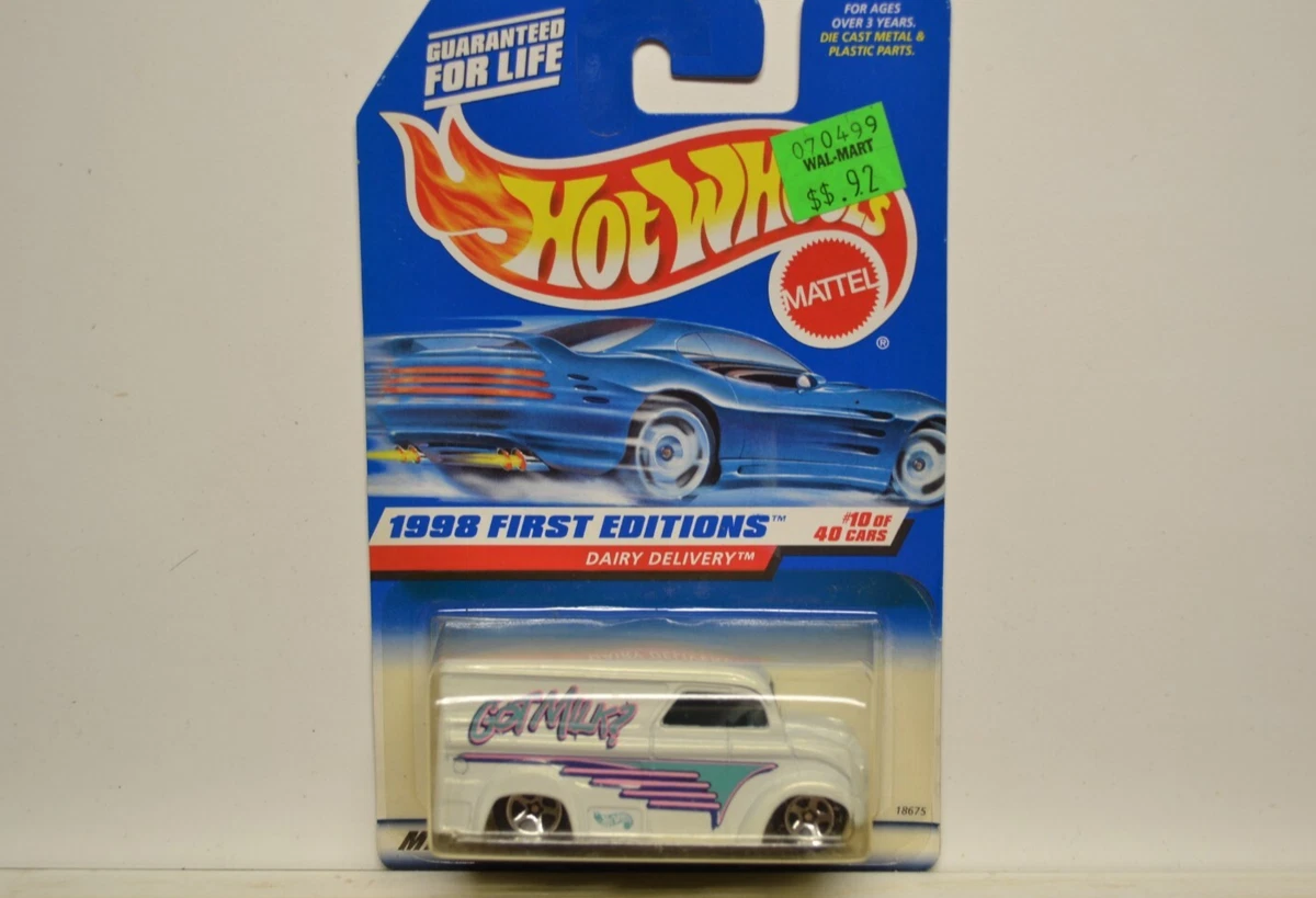 Hot Wheels Dairy Delivery Vintage Manufacture Diecast Cars, Trucks