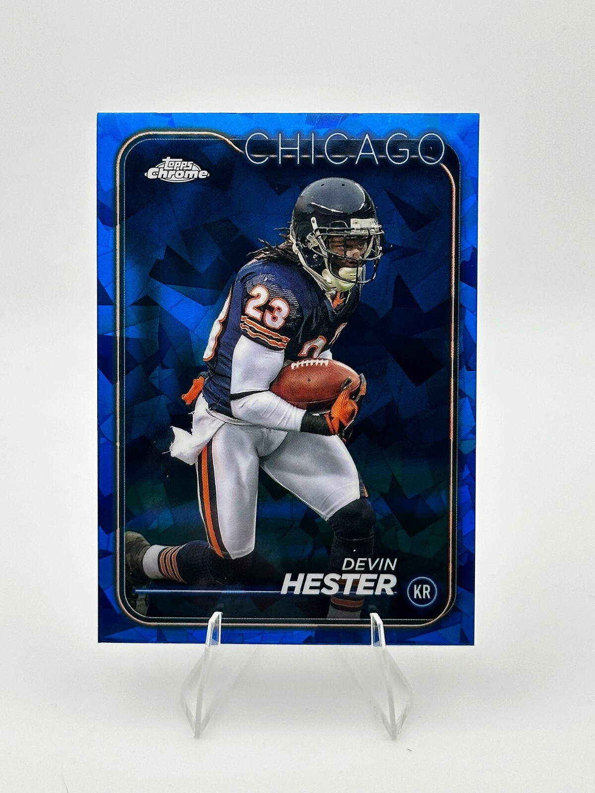 2024 Topps Chrome Sapphire Devin Hester #17 Chicago Bears