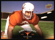 2011 Upper Deck University of Texas Diron Talbert #10 Texas Longhorns