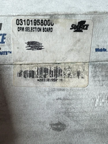 SOURCE 1 Circuit Board 031-01958-000 CFM SELECTION BOARD