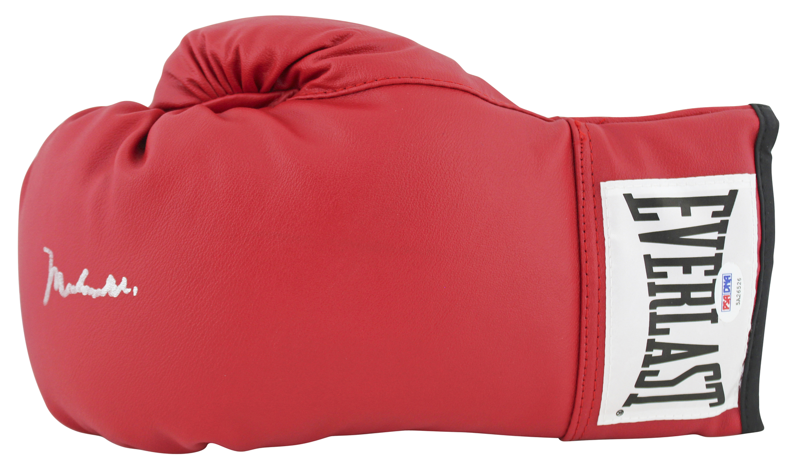 Muhammad Ali Autographed Signed Authentic Red Everlast Boxing Glove PSA/DNA Itp #5A26526 