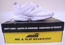 AVIA A325WWSY Women's Work/Walking Shoes - Oil  Slip Resistant NWD