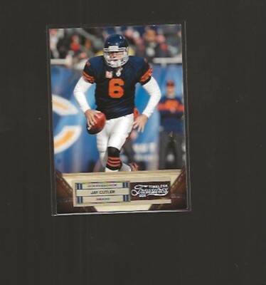 2011 PANINI TIMELESS TREASURES JAY CUTLER #48 SILVER  65/99