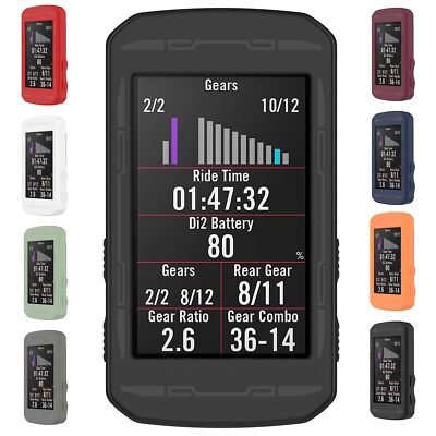 Custodia Protettiva Disscool Per Garmin Edge 840/540 – Cover Morbida In TPU Antiurto, Blu, Accessori Ciclocomputer