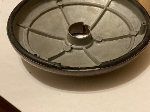 VINTAGE ASTATIC SHURE BRAUN KEKSHARFEN MIKROFON mit BASIS - Bild 7 von 7