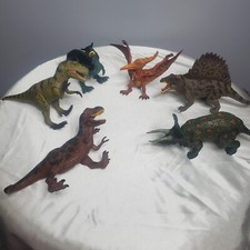 Kid Galaxy Poseable Dinosaur Toy Figure 6 Total
