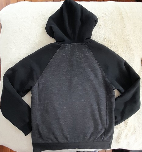 Billabong Hoodie Black And Grey Men's Size Small Missing Drawstring VG Condition - Picture 7 of 9