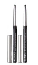 Lot of 2 Clinique Quickliner For Eyes 01 INTENSE BLACK No Box Full Size As Shown