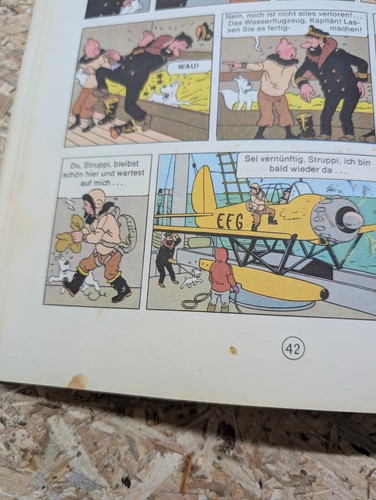 Tim und Struppi Der Geheimnisvolle Stern Nr.9 3.Auflage 1974 ISBN 3551015015 - Bild 11 von 15
