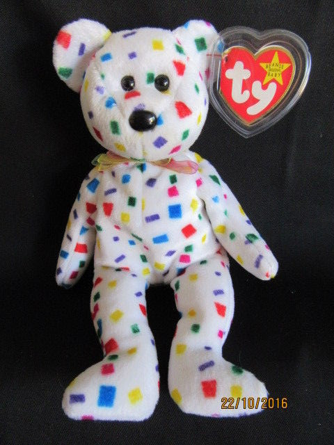 TY BEANIE BABY -  TY2K BEAR - MINT CONDITION - RETIRED WITH TAGS