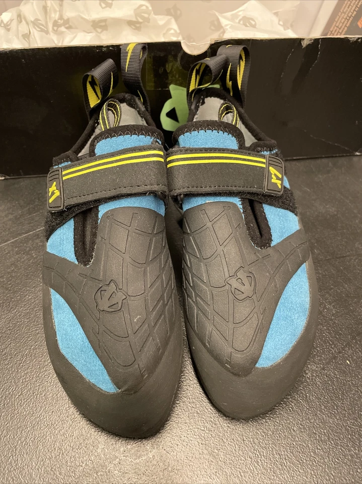 Evolv X1 Rock Climbing Shoe Size 6 Blue/Yellow - Image 4 of 4