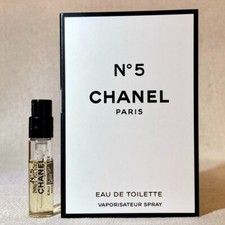 Chanel No. 5 Eau de TOILETTE EDT Sample Spray .05oz, 1.5ml New in Card