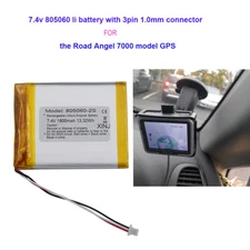 7.4V 1800mAh 13.32Wh Li-Polymer Li Battery 805060 For Road Angel 7000 model GPS