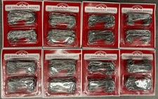 Lot of 8 Packs of Holiday Time 150 Ornament Hooks - Total of 1,200 Hooks!
