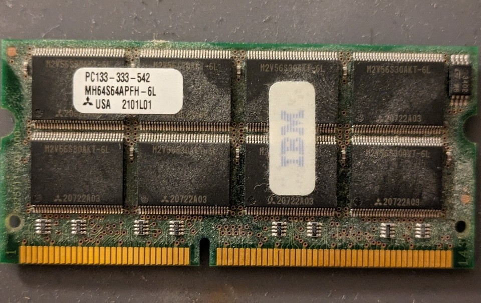 SDRAM 256MB - PC133 - SODIMM Integral -inm256usnsrxq
