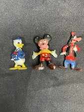 Lot of 3 Marx Vintage 1960s "Disneykins" Disney Characters Miniature Figures