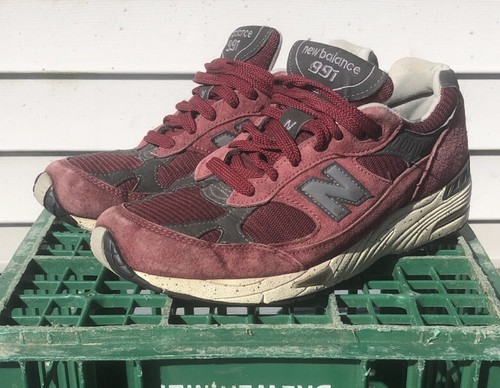 USA Burgundy Wine Suede USA MADE Mens 