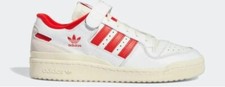 UK10/ EUR44 2/3 - ADIDAS FORUM 84 LOW bianco rosso vivo crema GY5848