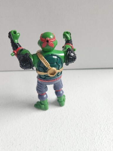Vintage Teenage Mutant Ninja Turtles - Metal Mutants - Raphael - loose ...