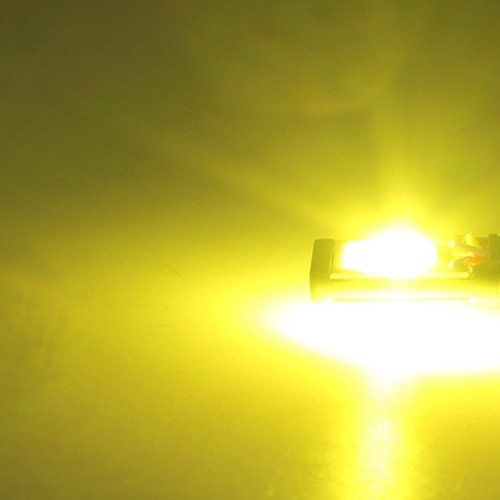 H10 9145 LED Bulb for Fog Light Dual Color Yellow & Ice Blue Switchback Strobe - Picture 8 of 9