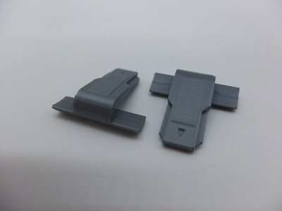 NEW Akai GX 77 Scharnier Retaining clip Abdeckhaube 2 Stück Set 3D NEU grau