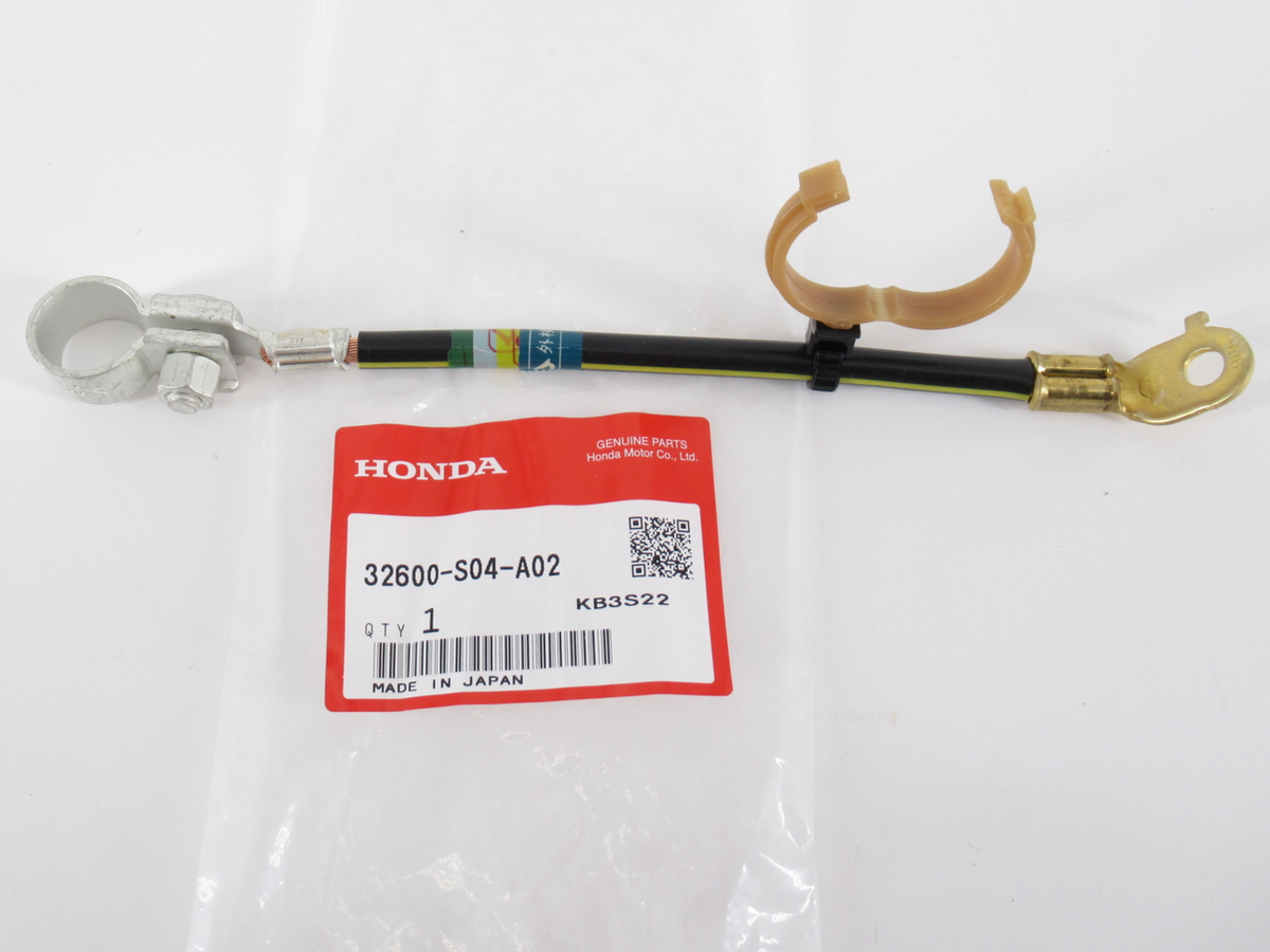Genuine OEM Honda Acura 32600-S04-A02 Battery Ground Cable 96-00