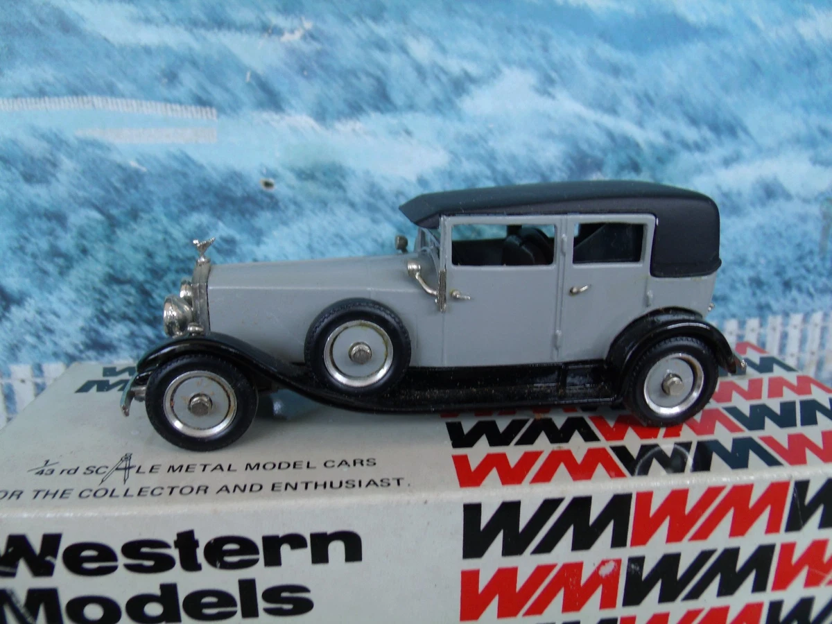 Western Models 1/43 - Rolls Royce Weymann Bleue 1927